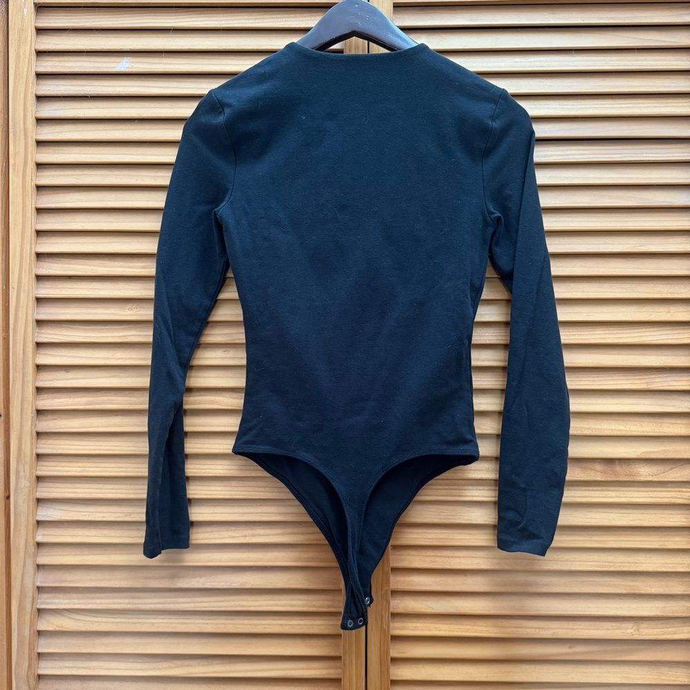 Abercrombie & Fitch Black long sleeve bodysuit size XS - Picture 4 of 4
